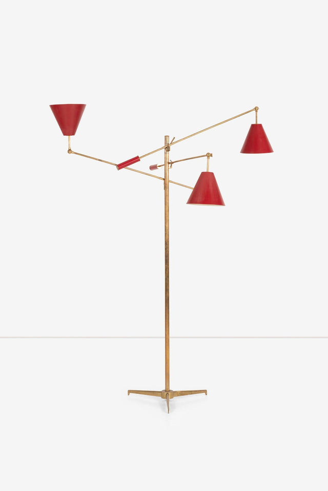 Angelo Lelii for Arredoluce Triennale Floor Lamp