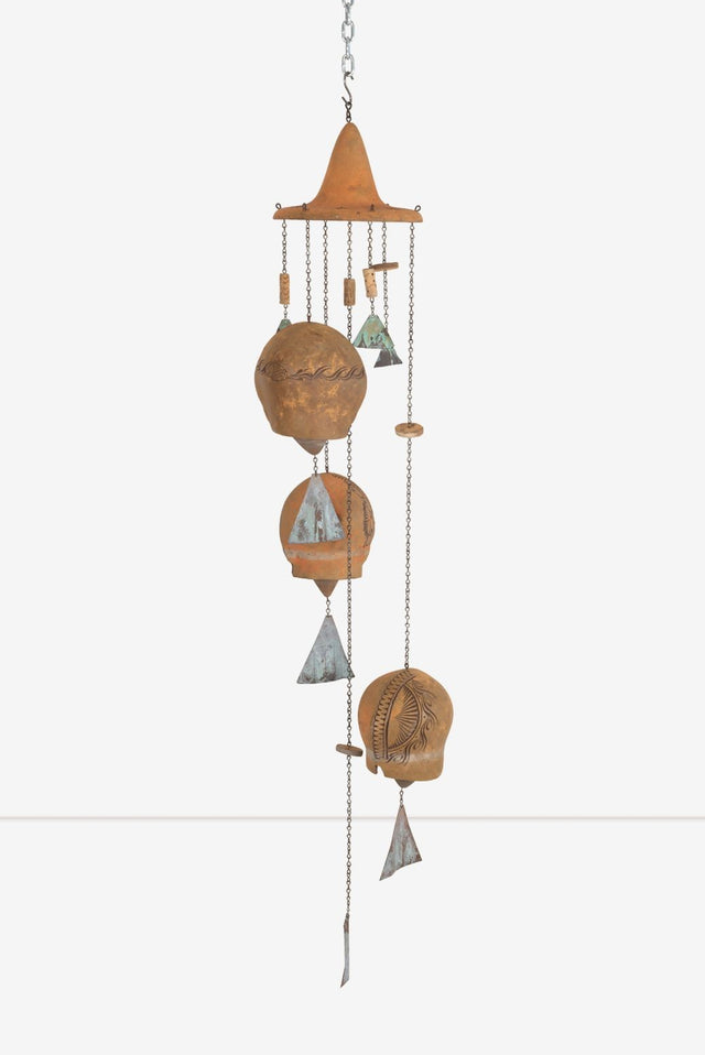 Vintage Paolo Soleri Ceramic Mobile Sounding Sculpture