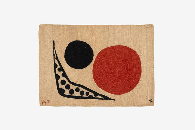 After Alexander Calder "Moon" Tapestry 1975