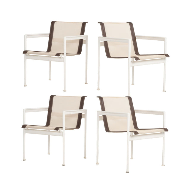 Richard Schultz for Knoll Set of Four Dining Chairs—1960s