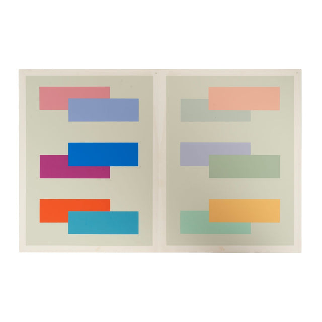 Josef Albers from Interaction of Color Albers V-5, Lithograph, 1963