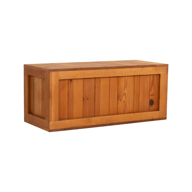 John Dickinson Unique Crate Coffee Table from the Firehouse, San Francisco 1970