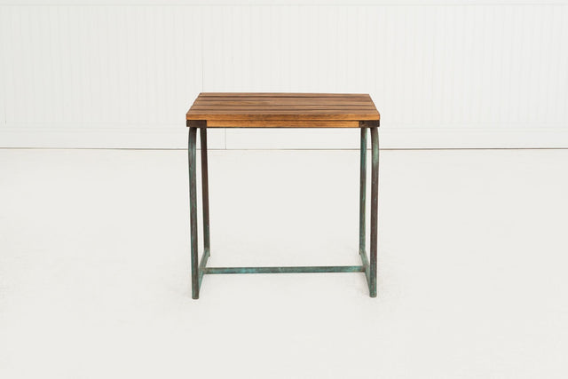 Early Walter Lamb Bronze Occasional Table, c. 1945