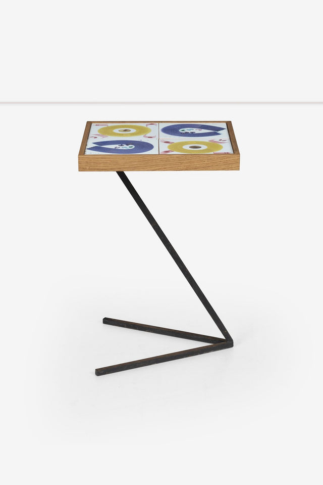 Stir Lindberg for Gustavsberg Custom Tile Top Side Table