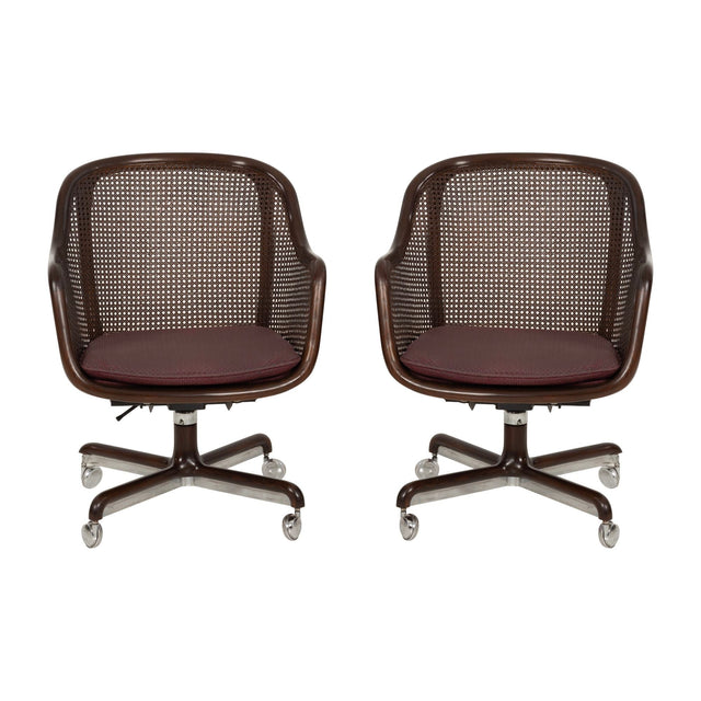 Pair of Ward Bennett Desk Chairs