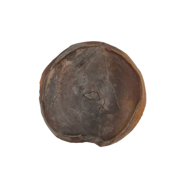 Important Peter Voulkos 'Untitled Plate', 1981 – Wheel-Thrown Stoneware with Surface Drawing