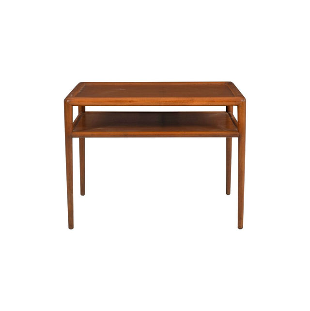 T.H. Robsjohn-Gibbings for Widdicomb Model 1781 Two-Tier Lamp Table, 1953