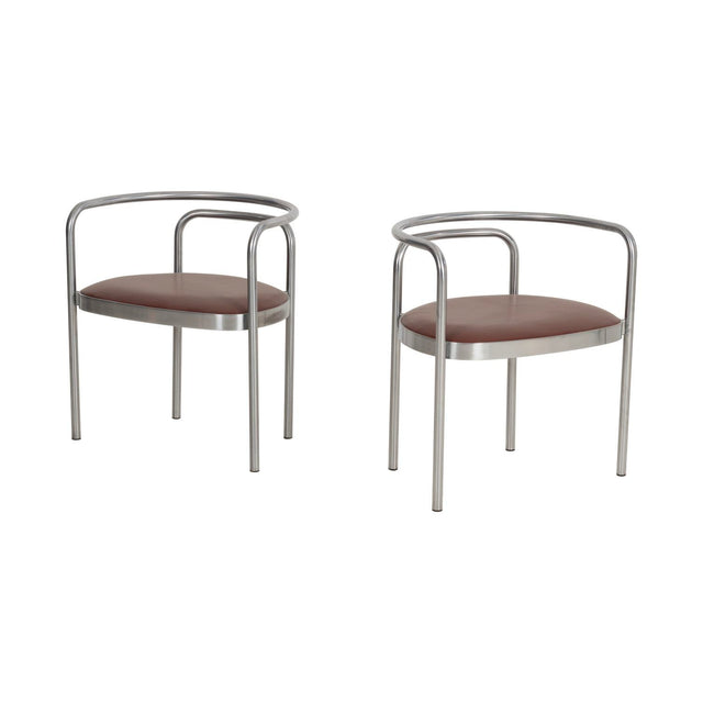 Poul Kjaerholm for E. Kold Christensen Pair of P.K. 12 Chairs (1964)