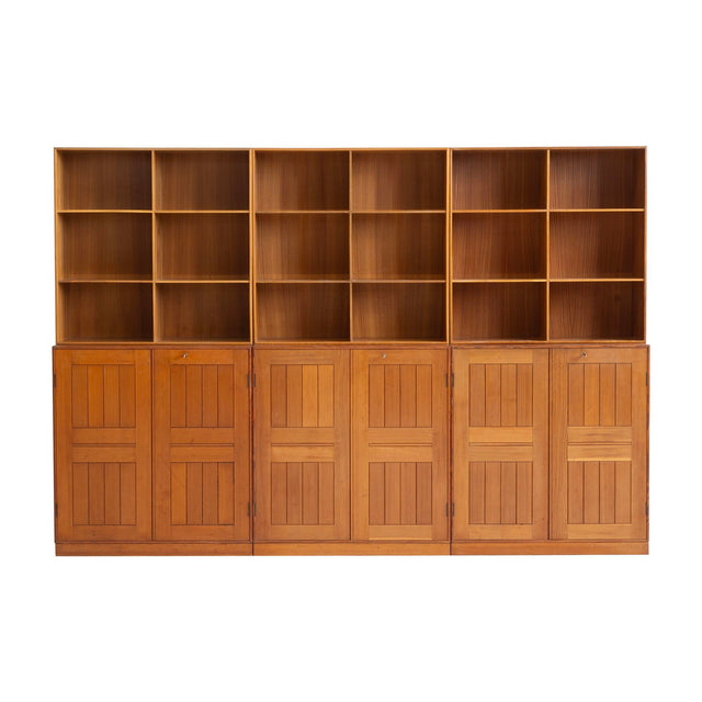 Mogens Koch Cabinets, Set of Six, for Rud Rasmussens Snedkerier, Denmark, 1960