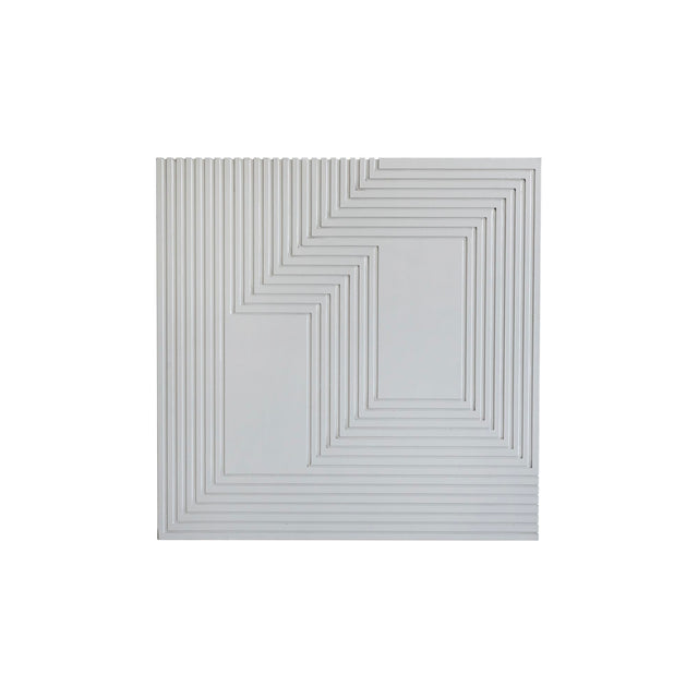 Craig Ellwood Painting Titled "For Josef - Silver #1"