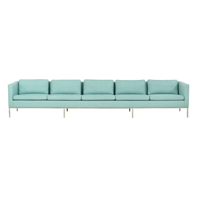 William Armbruster Custom Monumental five-seat Sofa for the Chase Manhattan Executive Offices.