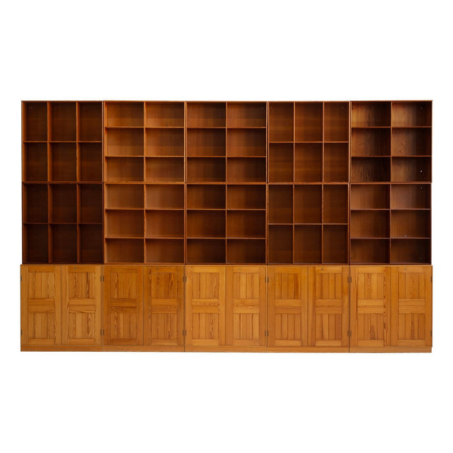 Mogens Koch Modular Bookcase Wall System for Rud. Rasmussen Denmark 1955c.