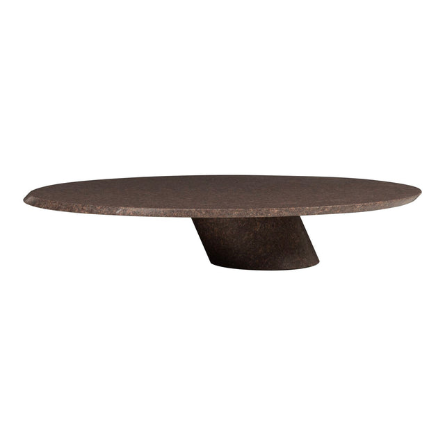 Lucia Mercer for Knoll Custom Sierra Brown Granite Cocktail Table