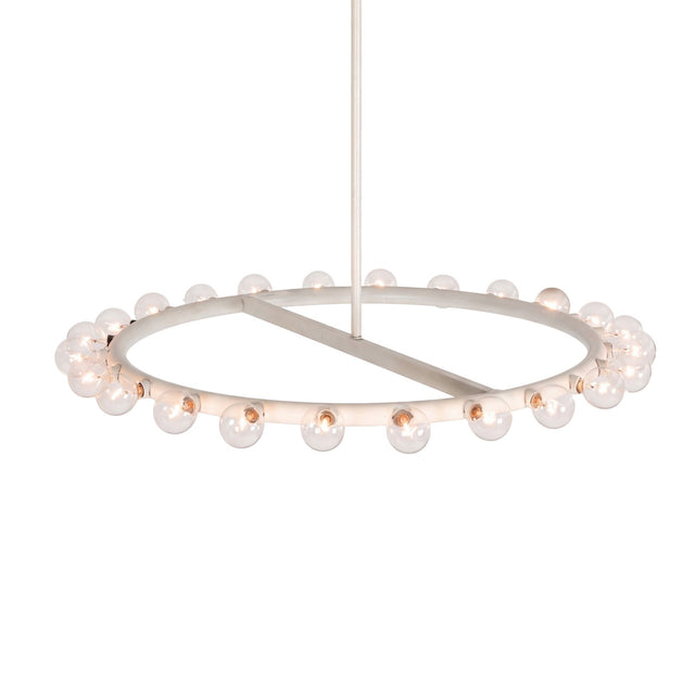 Alvin Lustig Ring Chandelier for Lightolier, c. 1960