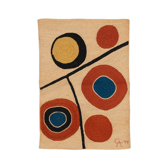 After Alexander Calder "Floating Circles" Tapestry