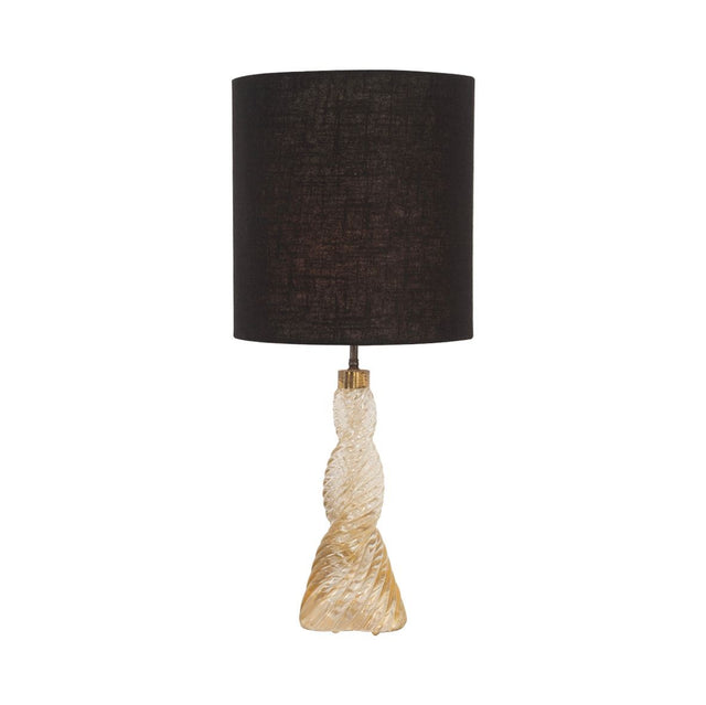 Paolo Venini  Braided Diamointe Table lamp for Venini Italy, c. 1940
