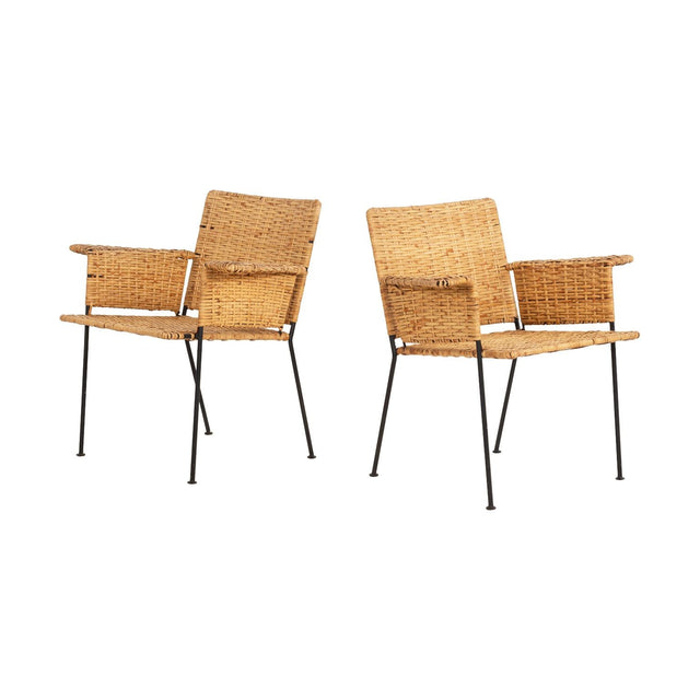 Pair of Van Keppel-Green “VKG” Model 864 Club Chairs, California, 1953