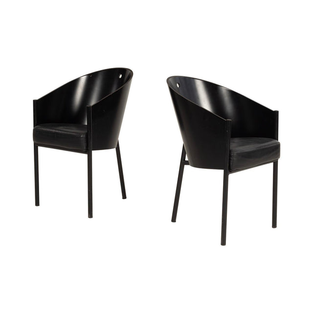 Pair of Philippe Starck Costes Chairs for Driade Aleph
