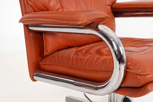 Guido Faleschini for i4 Mariani Executive Chair, Model 325, Italy, 1970