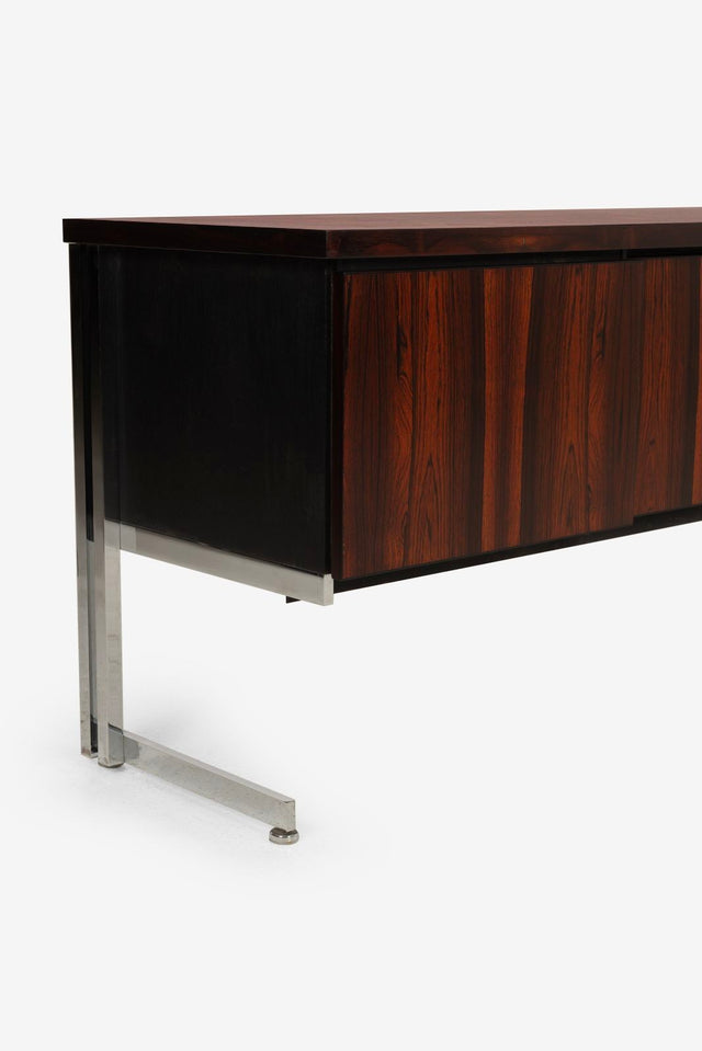 Hugh Acton Rosewood Credenza Cantilever International Design