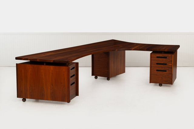 Vladimir Kagan Personal Custom Partner’s Desk, Kagan-Dreyfuss, New York 1950