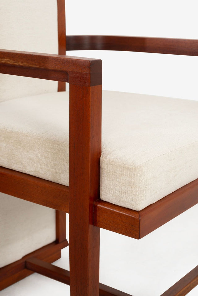 Frank Lloyd Wright for Henredon Set of Twelve Taliesin Dining Chairs