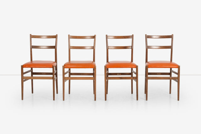 Gio Ponti Leggera Chairs Set of Ten for Cassina