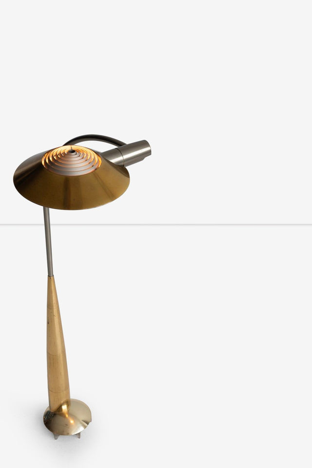 Cedric Hartman Low Profile Floor Lamps Solid Brass 1978