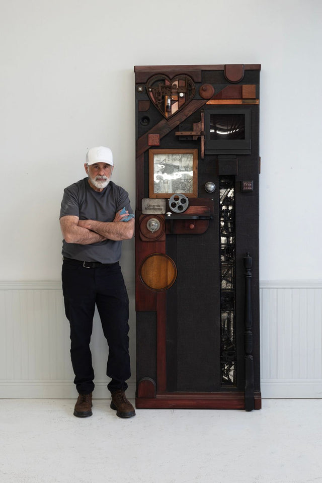 Max Neufeldt & Robert Roan Reliquary of the Heart Monumental Collage / Assemblage