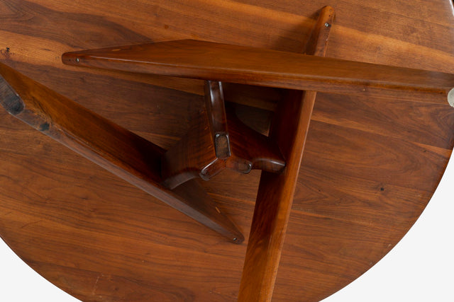 Arthur Carpenter Espenet Walnut Dining Table