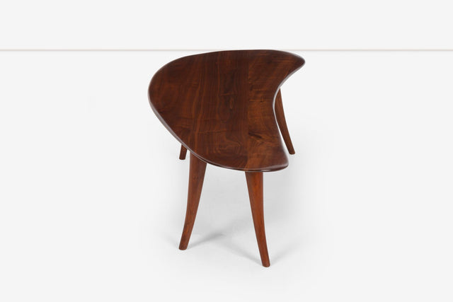 Wharton Esherick Sculpted Walnut Coffee Table