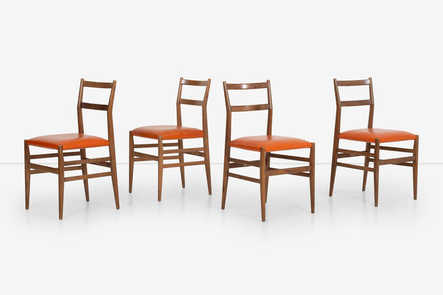 Gio Ponti Leggera Chairs Set of Ten for Cassina