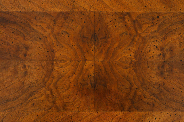 John Stuart Coffee Table with Geometric Veneered Top, c. 1960s