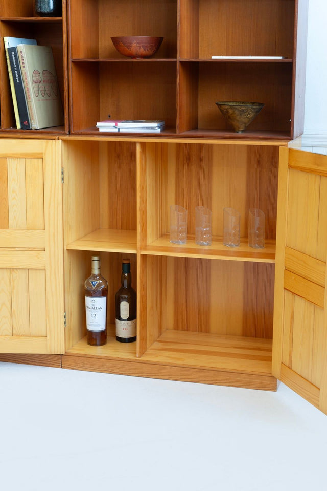 Mogens Koch Modular Bookcase Wall System for Rud. Rasmussen Denmark. c. 1955