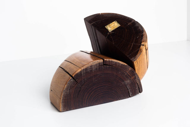 Don Shoemaker Hand-Carved Cocobolo Bookends