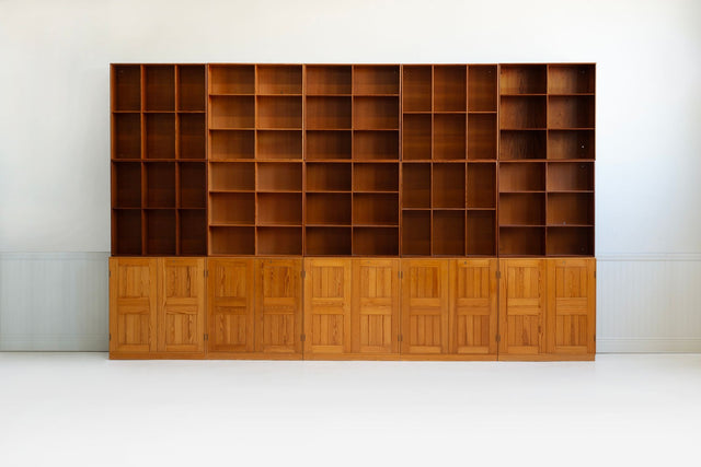 Mogens Koch Modular Bookcase Wall System for Rud. Rasmussen Denmark. c. 1955