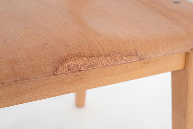 Jean Prouvé, Rare Pair of Chaise Standard Tout Bois, France, circa 1950