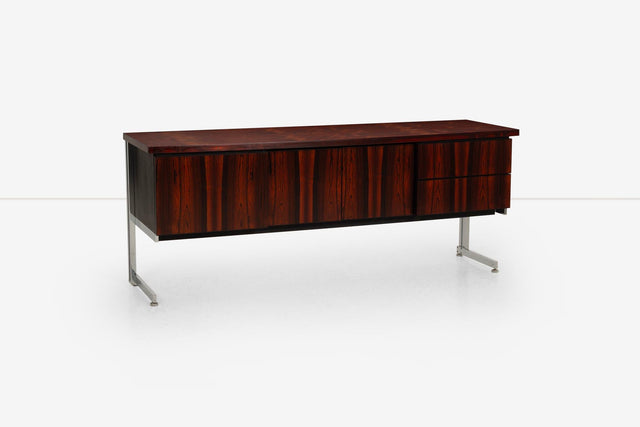 Hugh Acton Rosewood Credenza Cantilever International Design