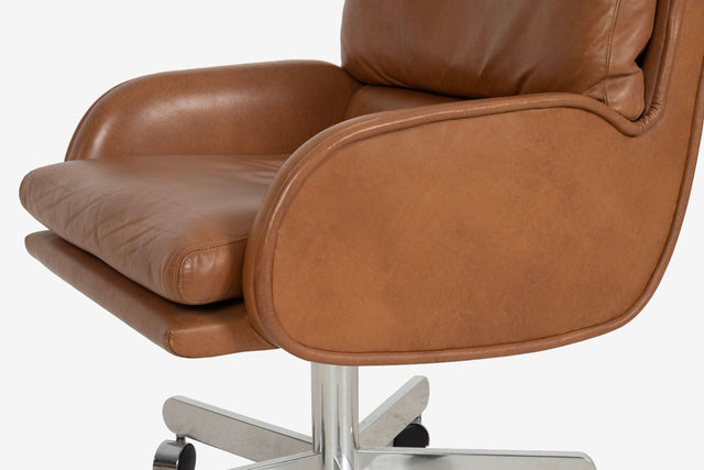 Bert England for Dunbar Executive Office Chairs – 1980s, Set of Eight or Sold Individually