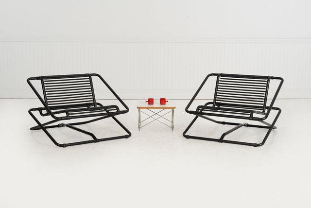 Ron Arad Pair of Rocking Chairs for One-Off, United Kingdom, 1981