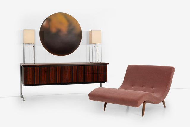 Hugh Acton Rosewood Credenza Cantilever International Design