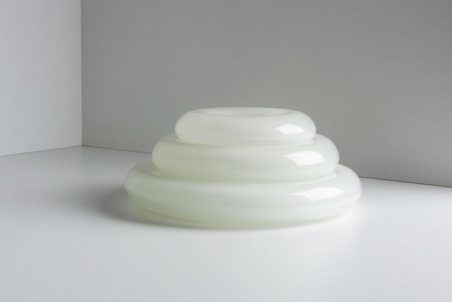 Three Stacking Murano Bowls by Eleanora Peduzzi-Riva for Vistosi