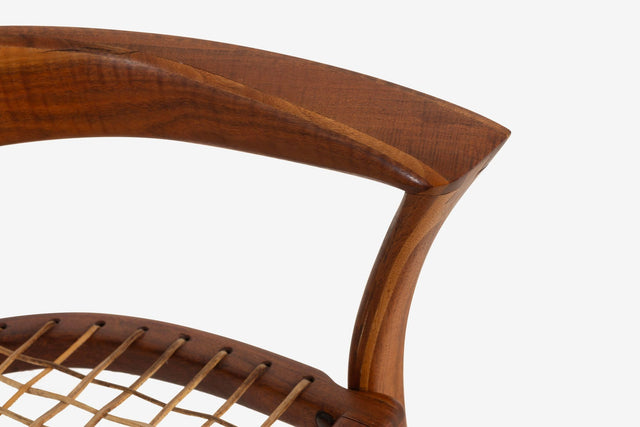 Arthur Carpenter Espenet Curved Back Arm Chair, c. 1980