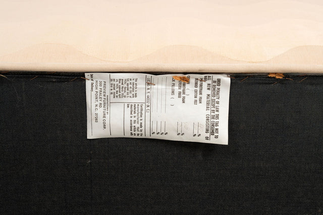 Vladimir Kagan for Preview Three-Seat Wave Sofa, c. 1985