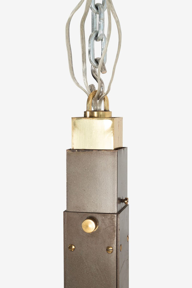 Ignazio Gardella Rare Four-Arm Chandelier for Azucena, Italy, 1958