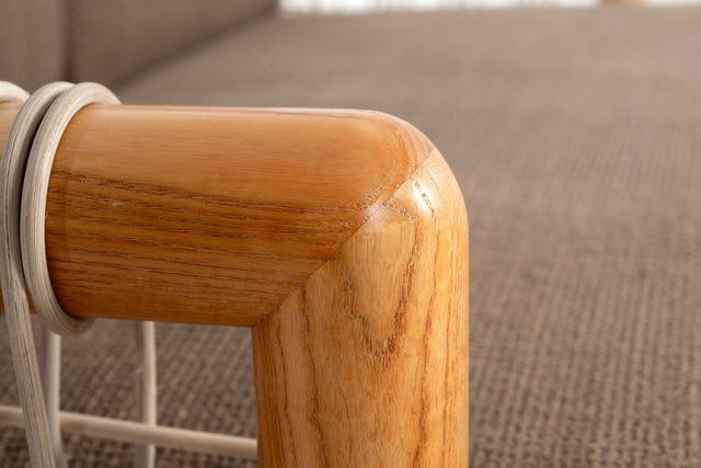 Karl Springer for Karl Springer, Ltd Dowelwood Sofa, c. 1980