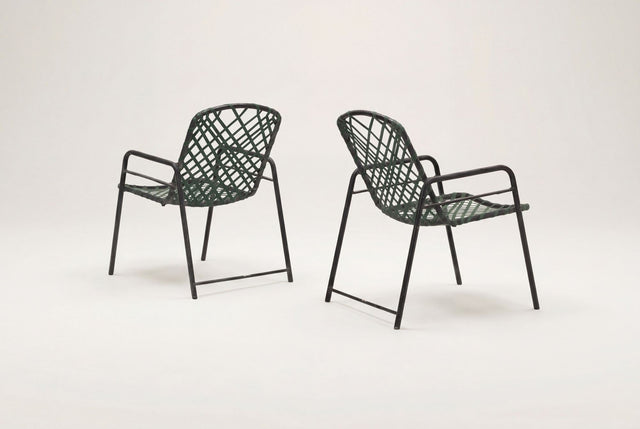 Brown Jordan “Tamiami” Dining Set with Dining Table and Four Armchairs, 1960s