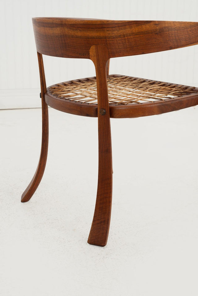 Arthur Carpenter Espenet Curved Back Arm Chair, c. 1980