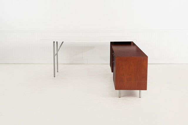 George Nelson for Herman Miller Executive Office Desk and Return, 1955