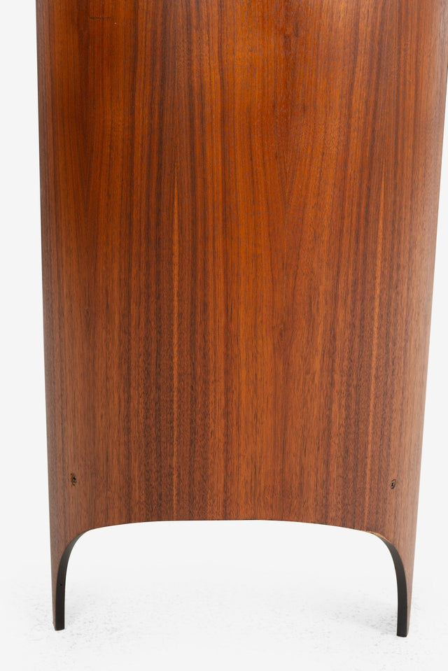 Henry P. Glass for Richbilt Manufacturing Company Cylindra Cabinet with Wall-Mounted Hutch, 1966